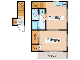 コ－トシュンラクの物件間取画像